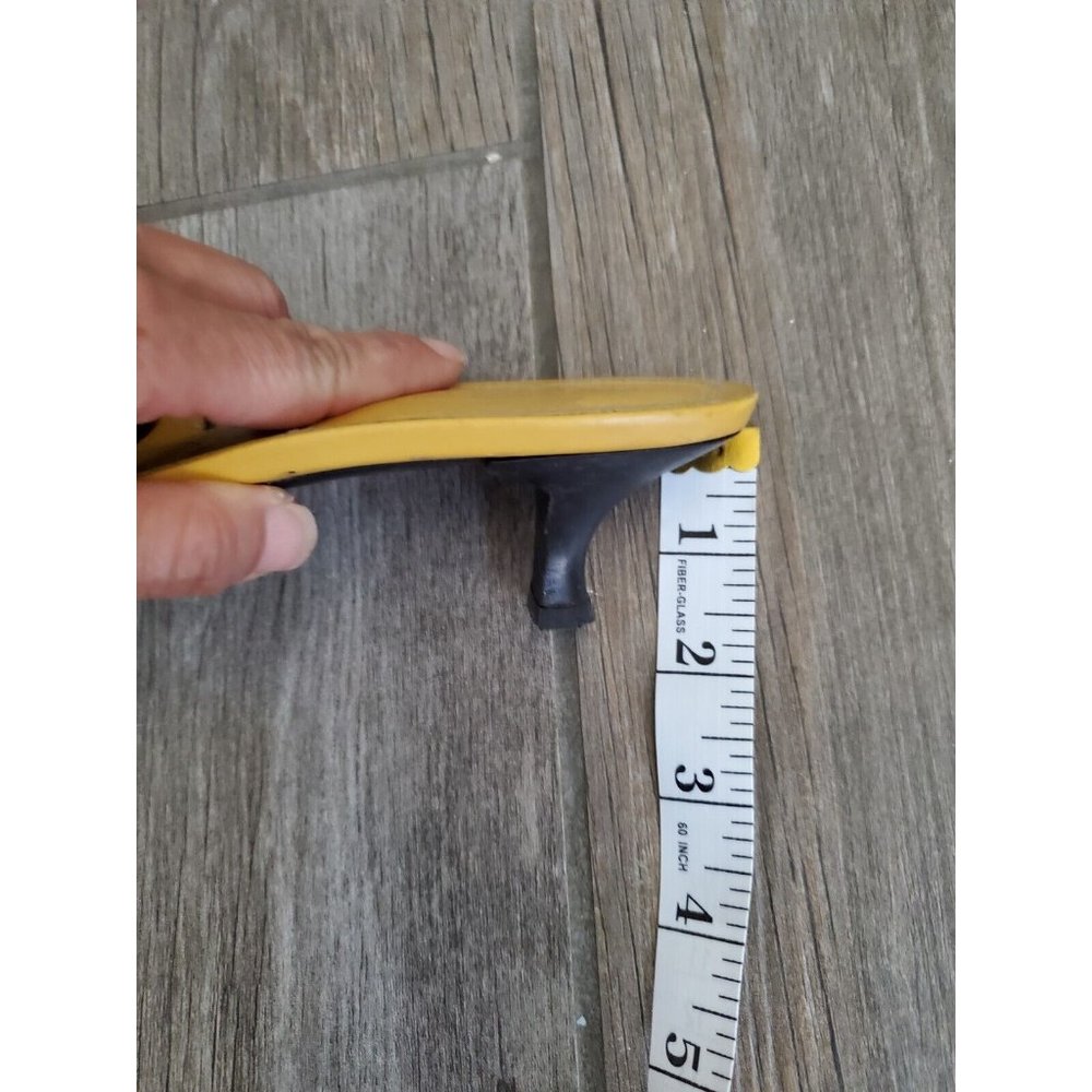 Tod's Yellow Leather Kitten Heel Sandals In Size 36. Clean Outer Sole - Picture 4 of 9